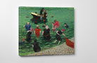 Swimming in Étretat, Félix Vallotton