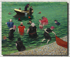 Swimming in Étretat, Félix Vallotton