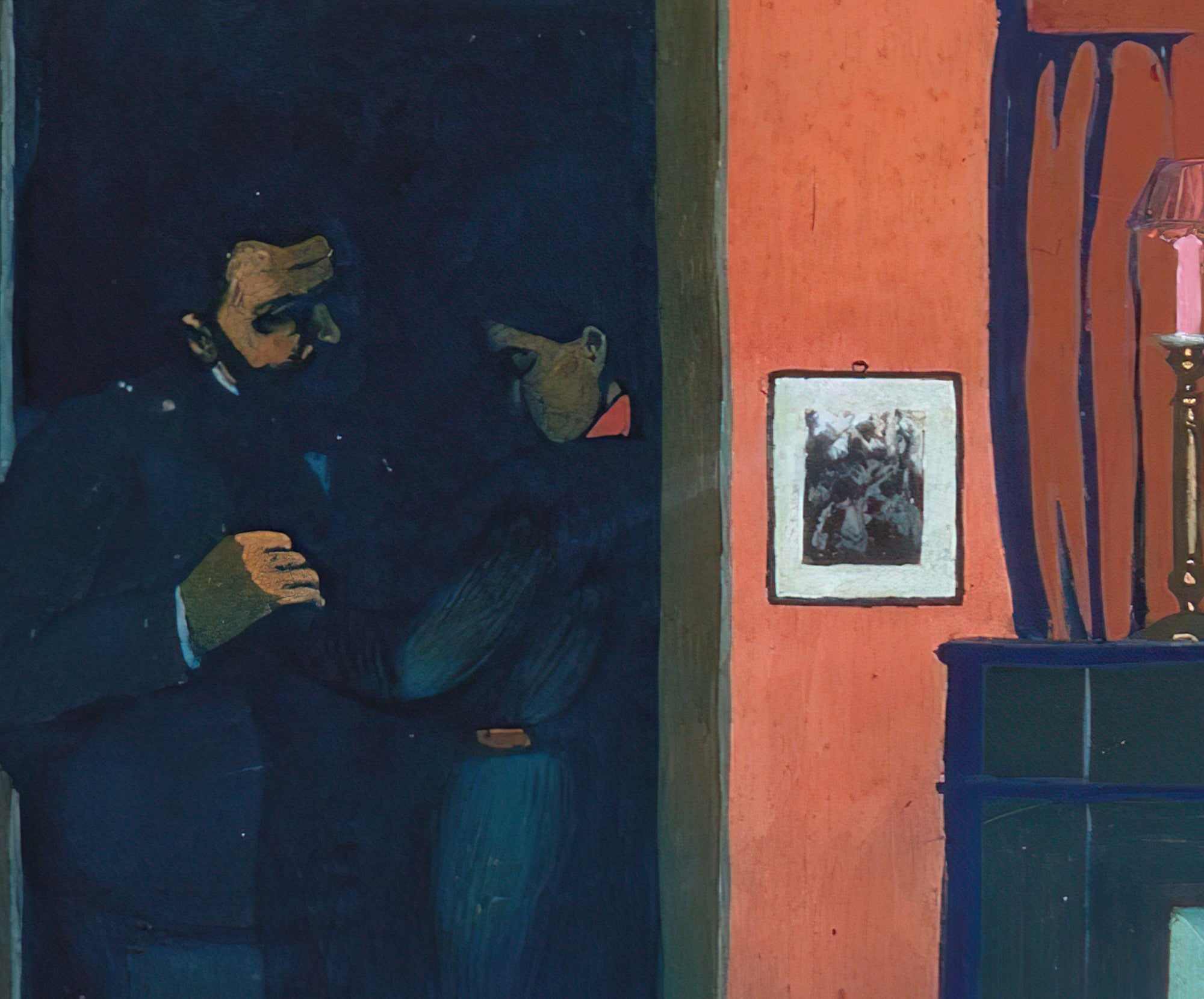 La chambre rouge, Félix Vallotton