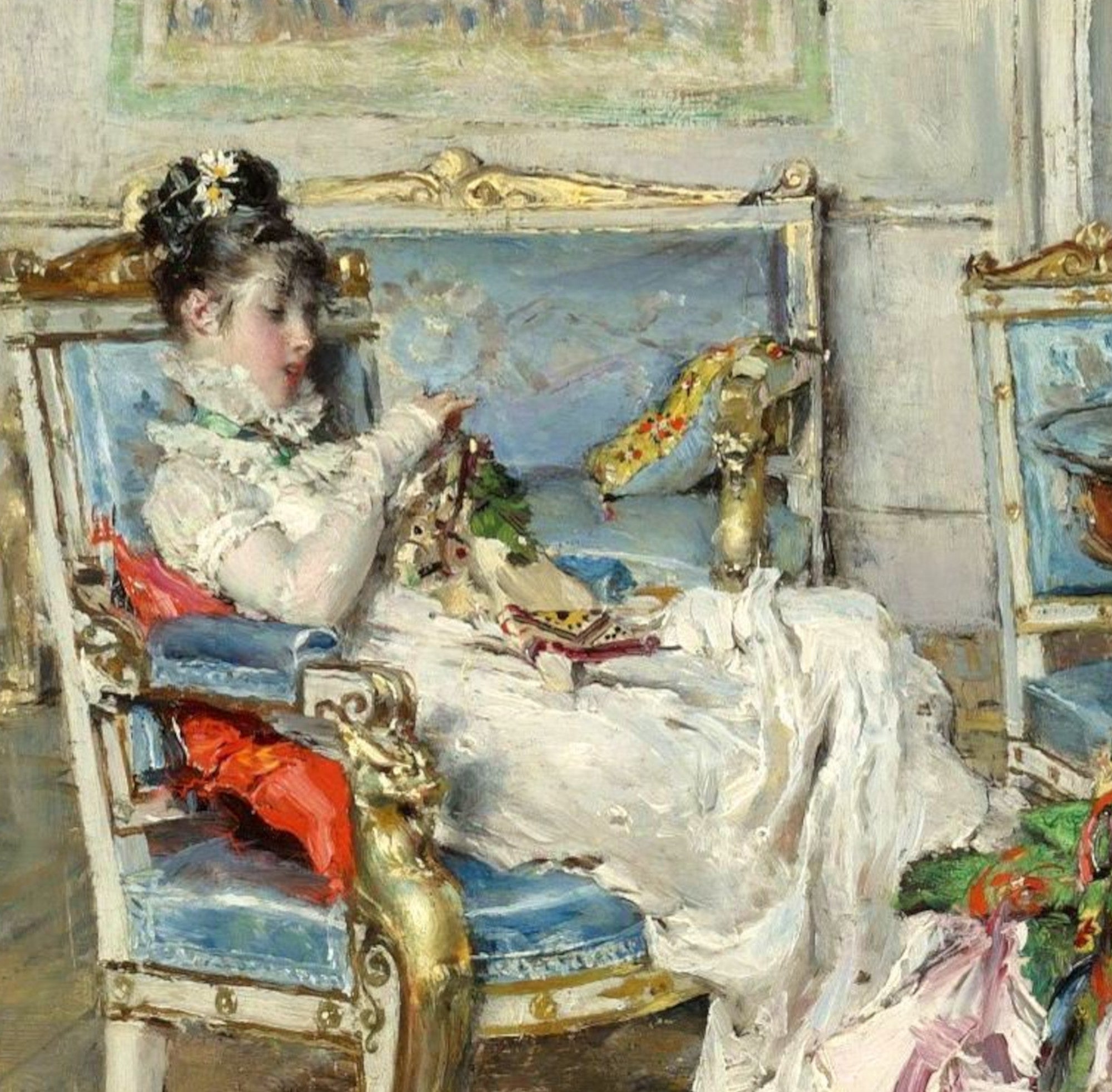 Giovanni Boldini Fine Art Print, Ladies of the First Empire