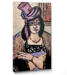 Max Beckmann, Lady with hat and veil - New Objectivity