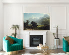 Lake Lucerne, Albert Bierstadt, Landscape Print