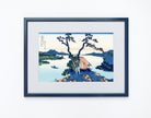36 Views of Mount Fuji, Inume Pass, Lake Suwa, Shinano Province, Japanese Print