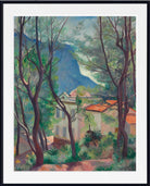 House in the Trees, Fauvist Landscape, Henri Manguin, La maison dans les arbres, Villecroze
