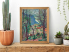House in the Trees, Fauvist Landscape, Henri Manguin, La maison dans les arbres, Villecroze