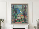 House in the Trees, Fauvist Landscape, Henri Manguin, La maison dans les arbres, Villecroze