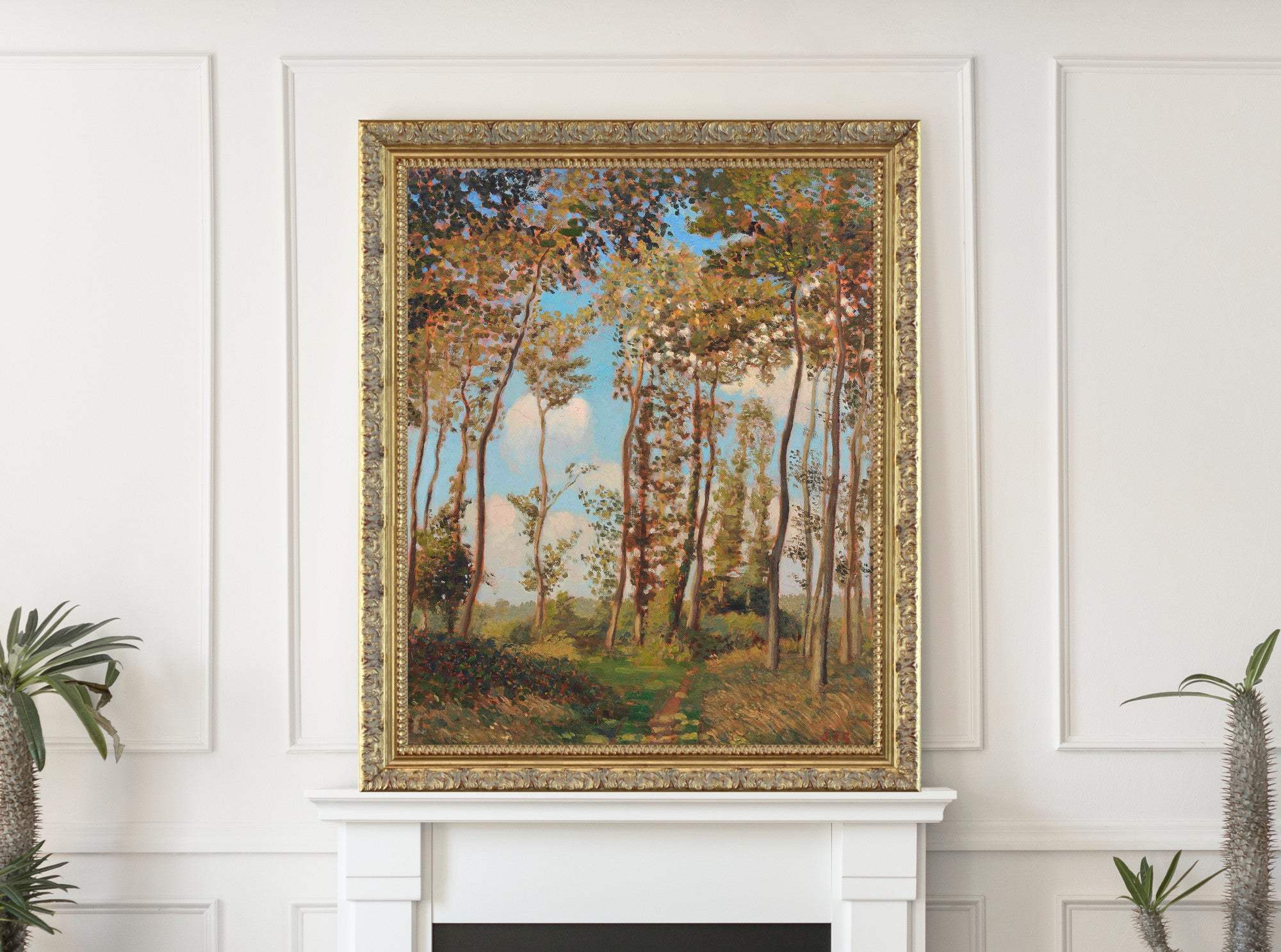 Landscape Near Neuville Normandy, Spencer Gore