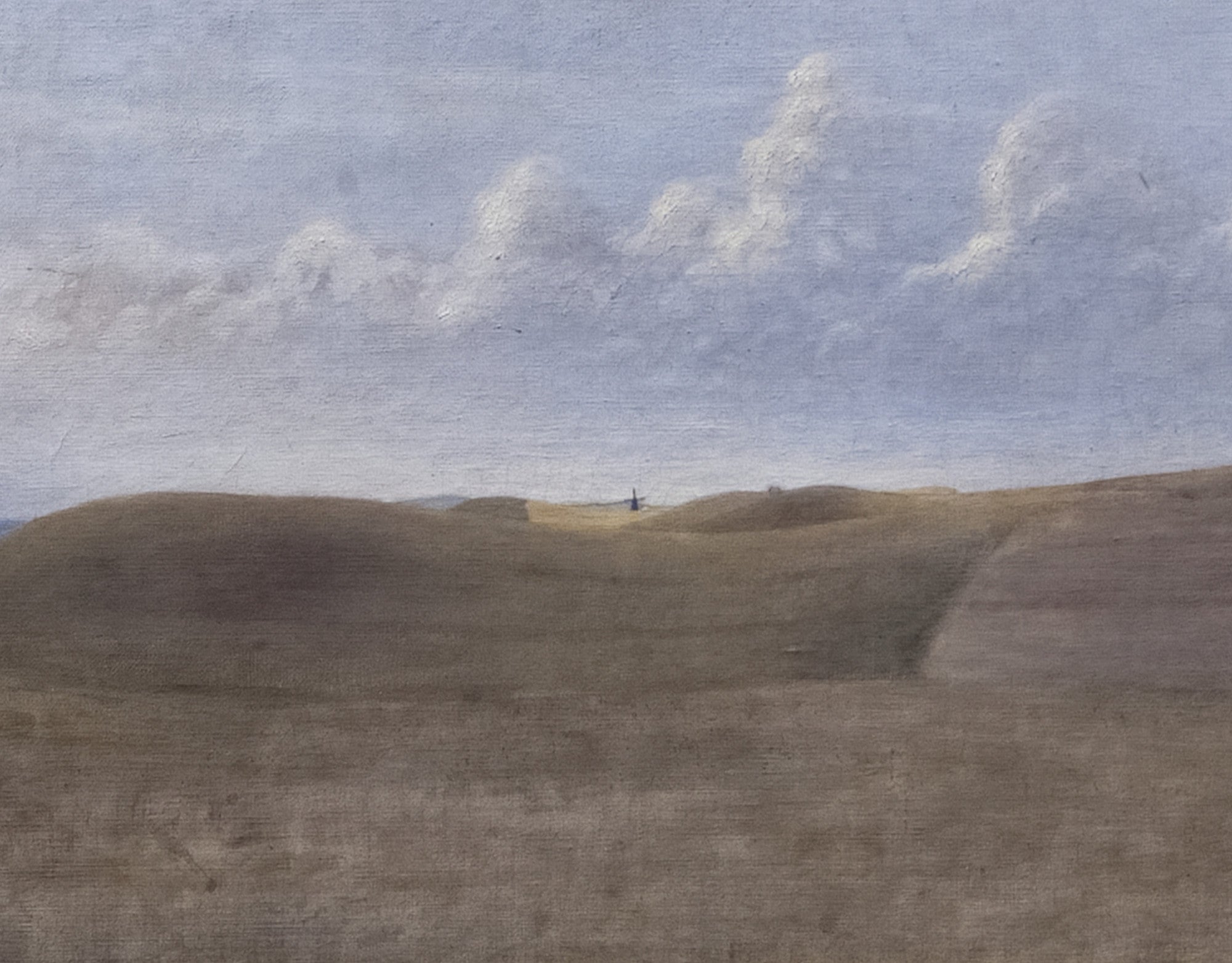 Landscape, Wilhelm Hammershoi Fine Art Print