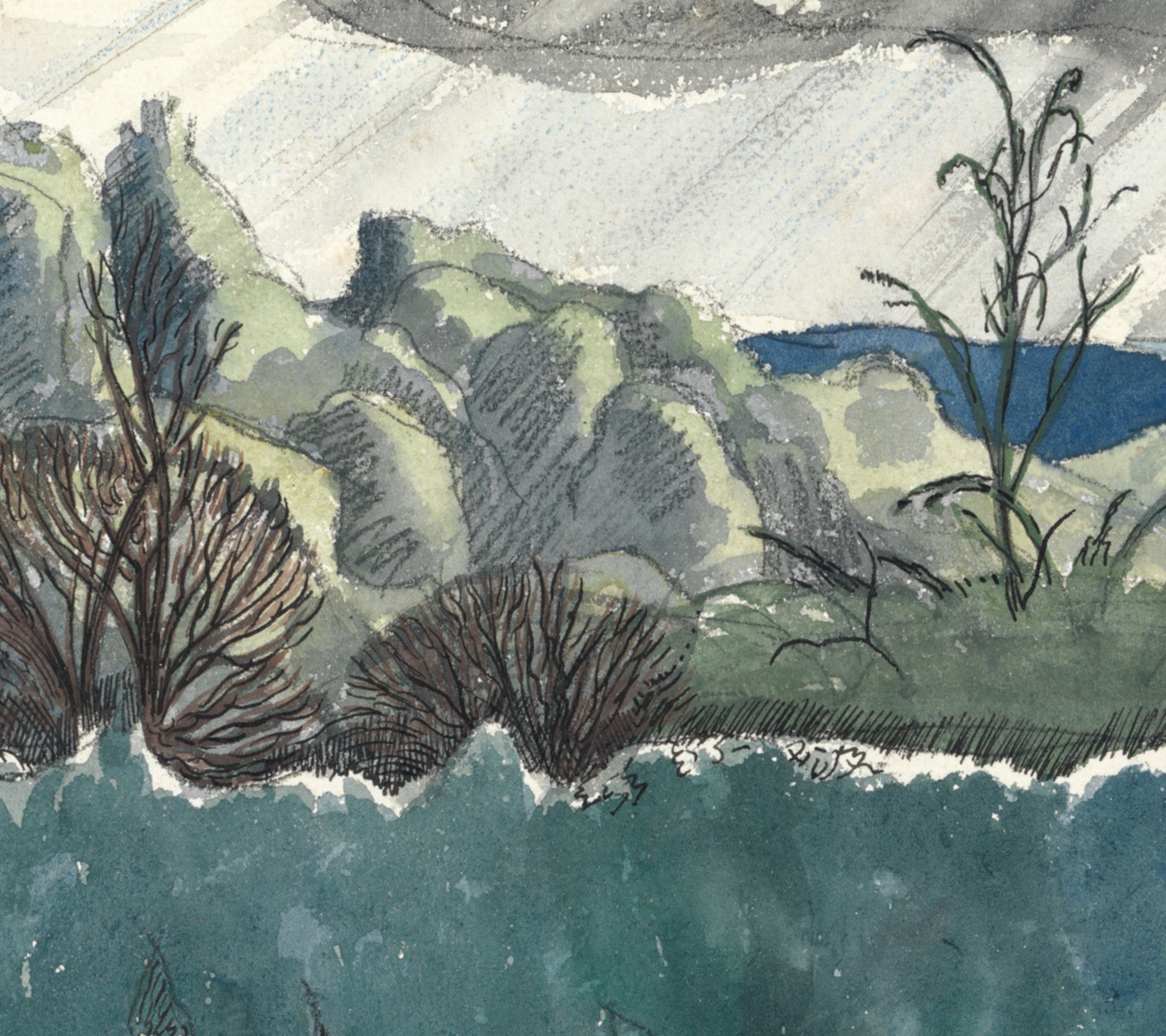 Paul Nash Fine Art Print, Landscape
