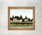 Henri Rousseau Framed Art Print, Landscape and Four Fisherman