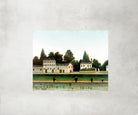 Henri Rousseau Framed Art Print, Landscape and Four Fisherman
