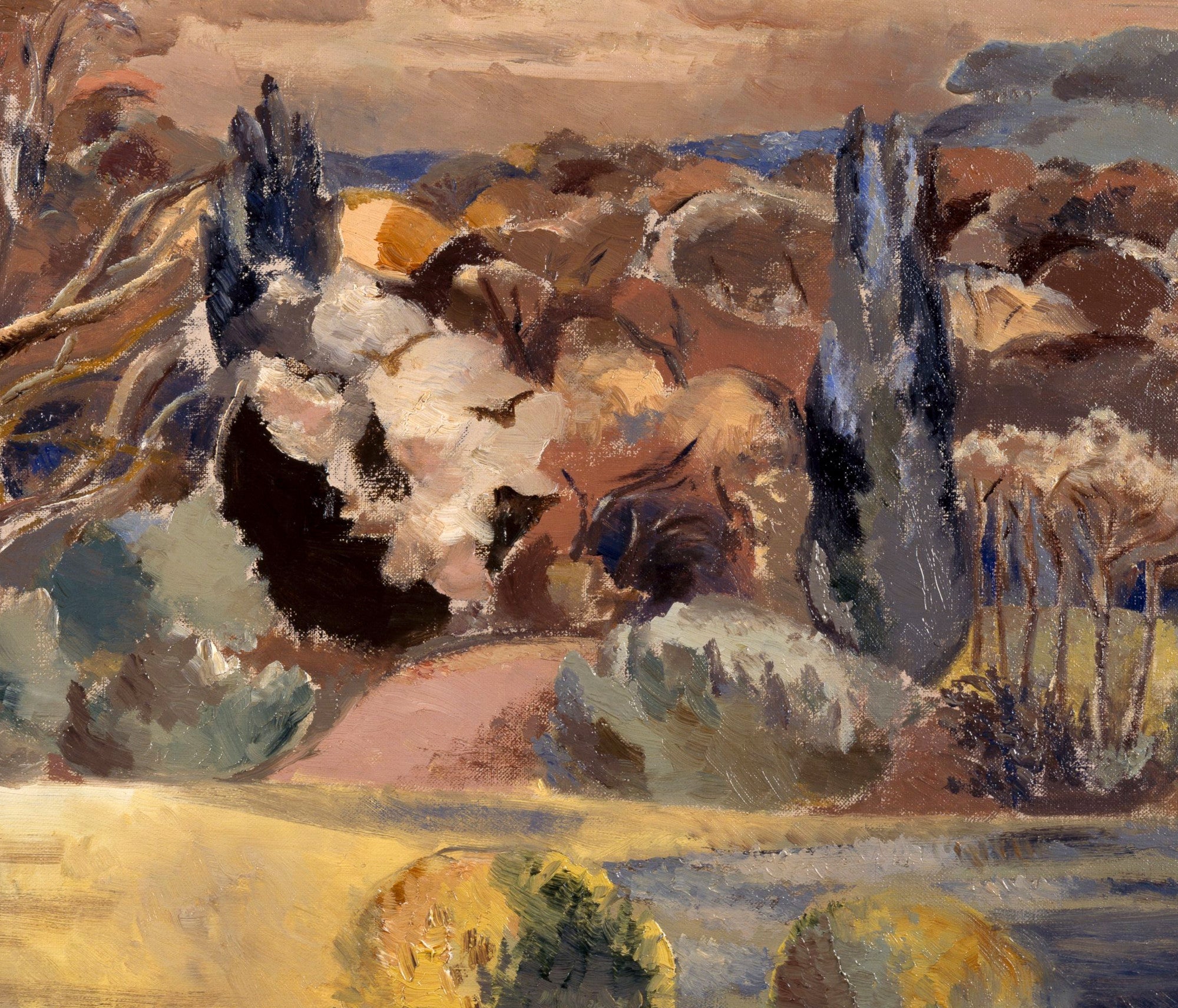 Paul Nash Fine Art Print, Landscape of the Moon's First Quarter