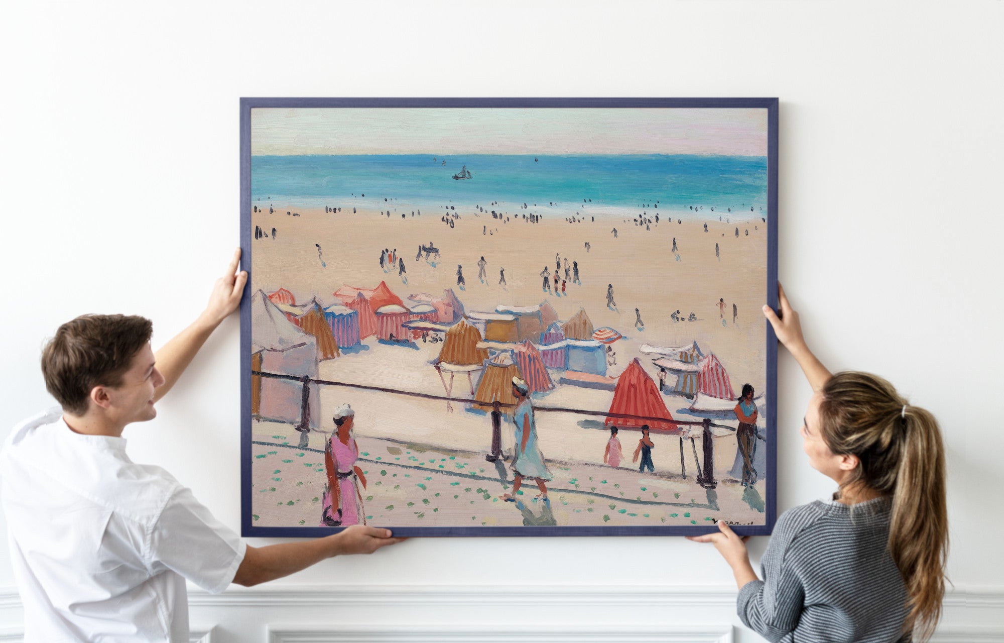 The promenade in Sables d'Olonne, Albert Marquet, Coastal Landscape