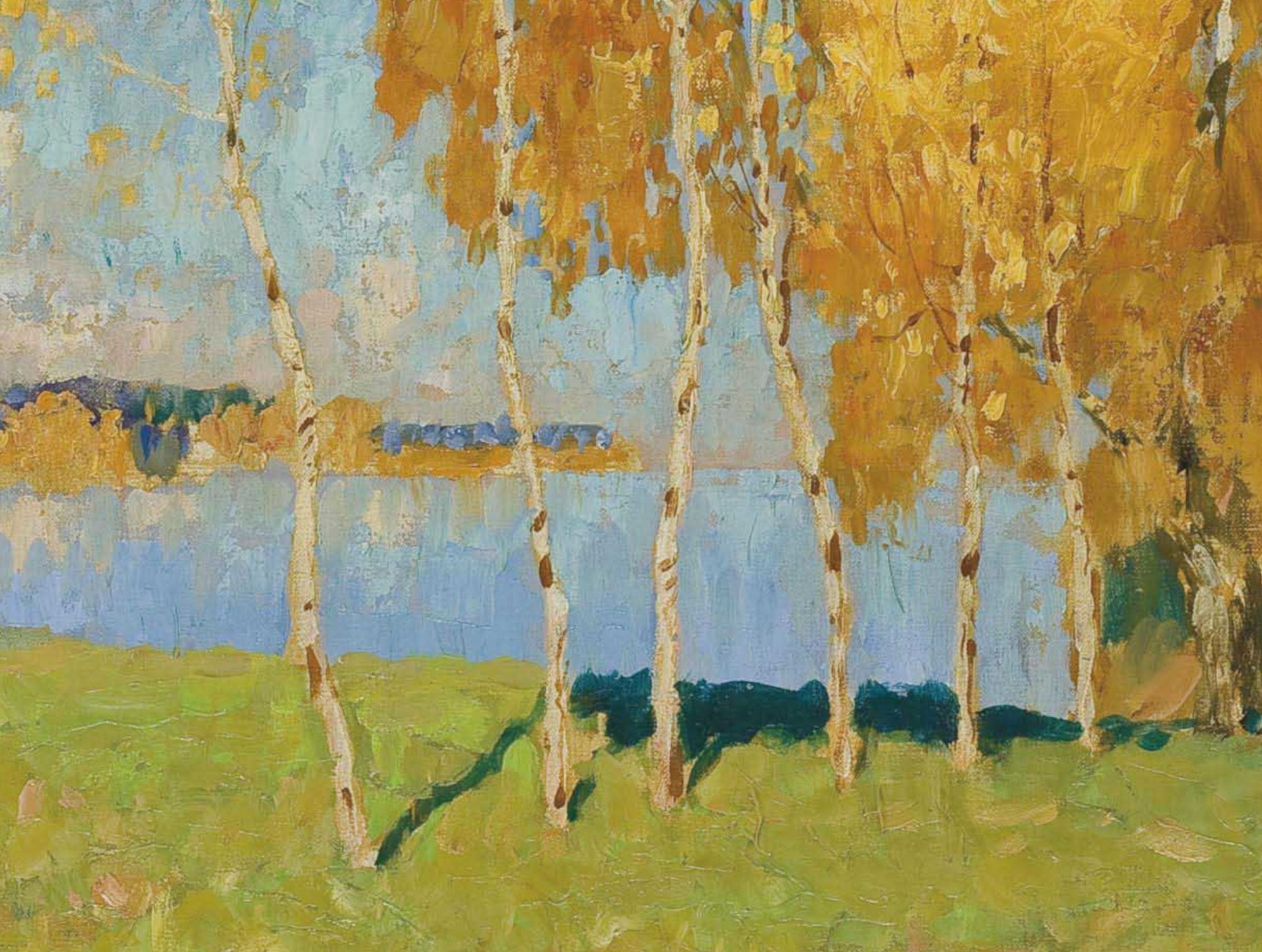 Konstantin Gorbatov Fine Art Print, Last Rays of Summer