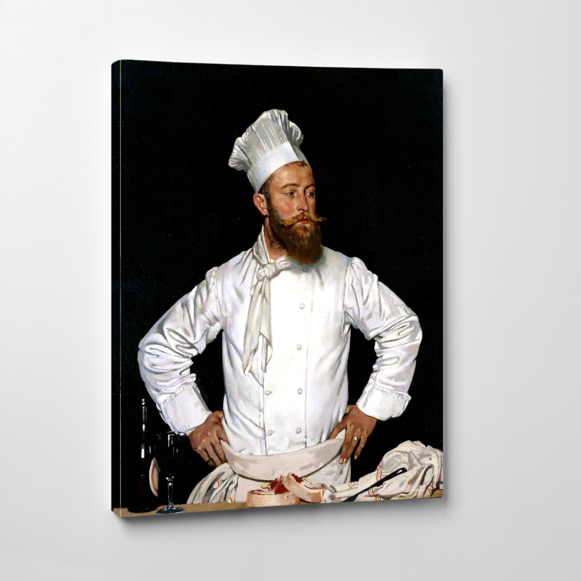 Le Chef de l'Hôtel Chatham, Paris, William Orpen Fine Art Print