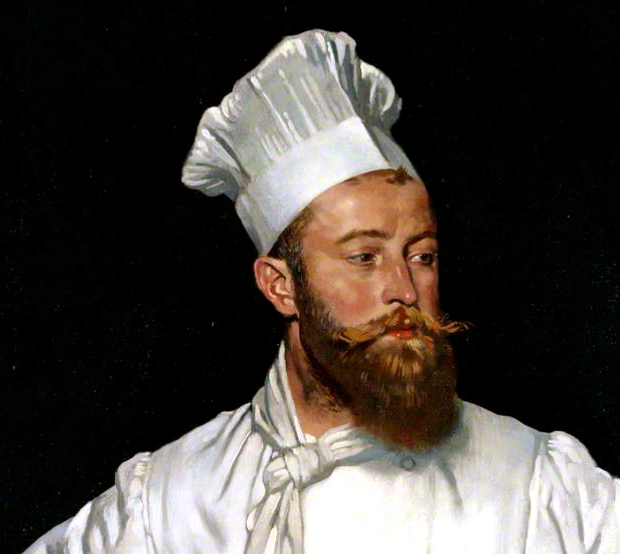 Le Chef de l'Hôtel Chatham, Paris, William Orpen Fine Art Print