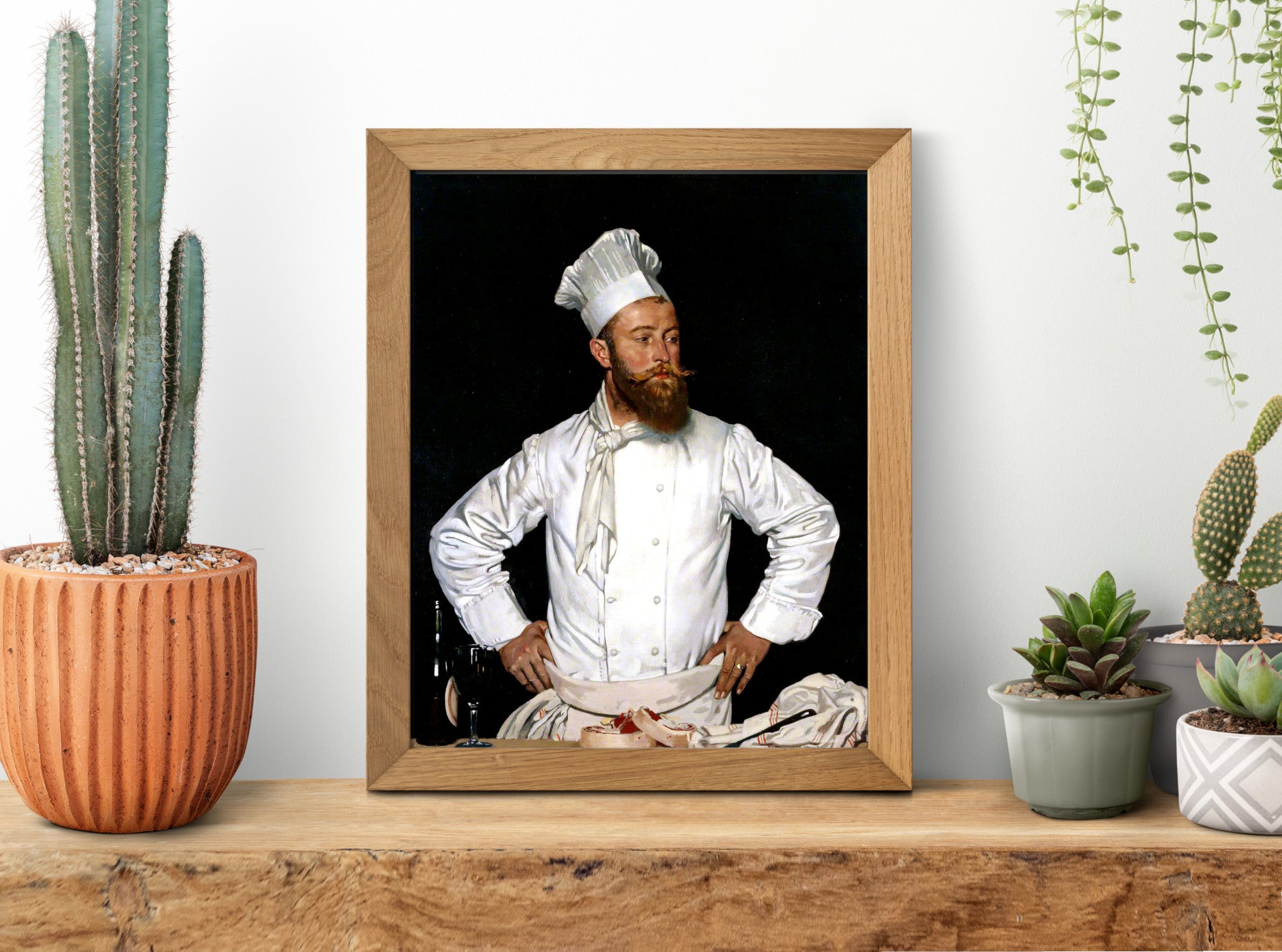 Le Chef de l'Hôtel Chatham, Paris, William Orpen Fine Art Print