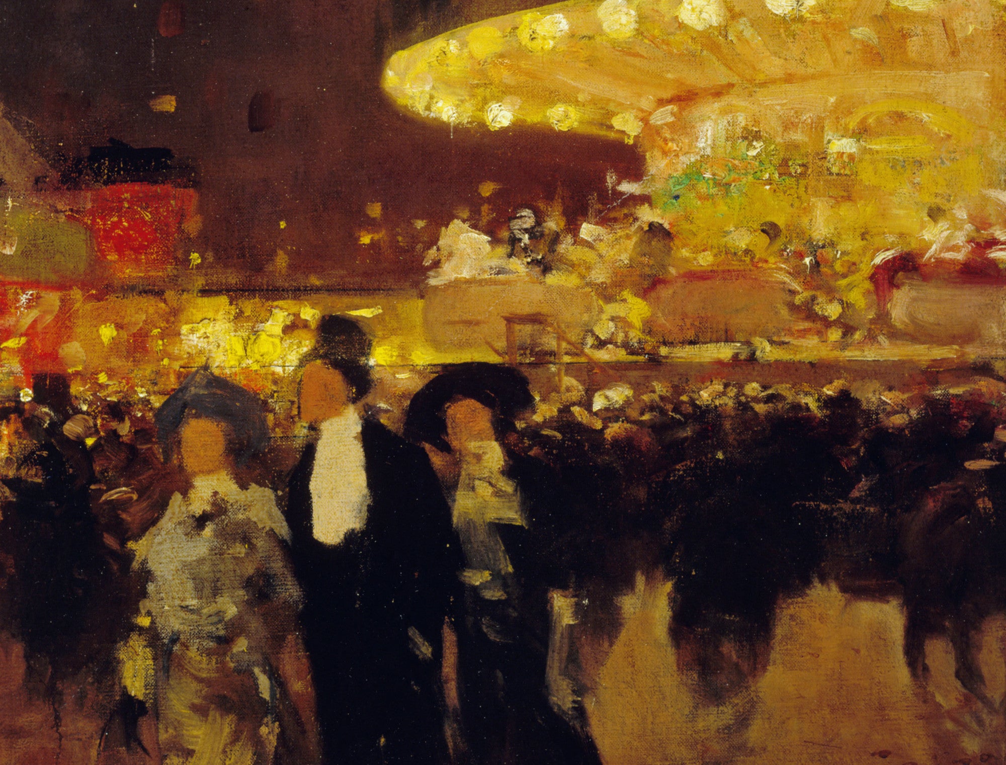 Luigi Loir Fine Art Print: Le Manège