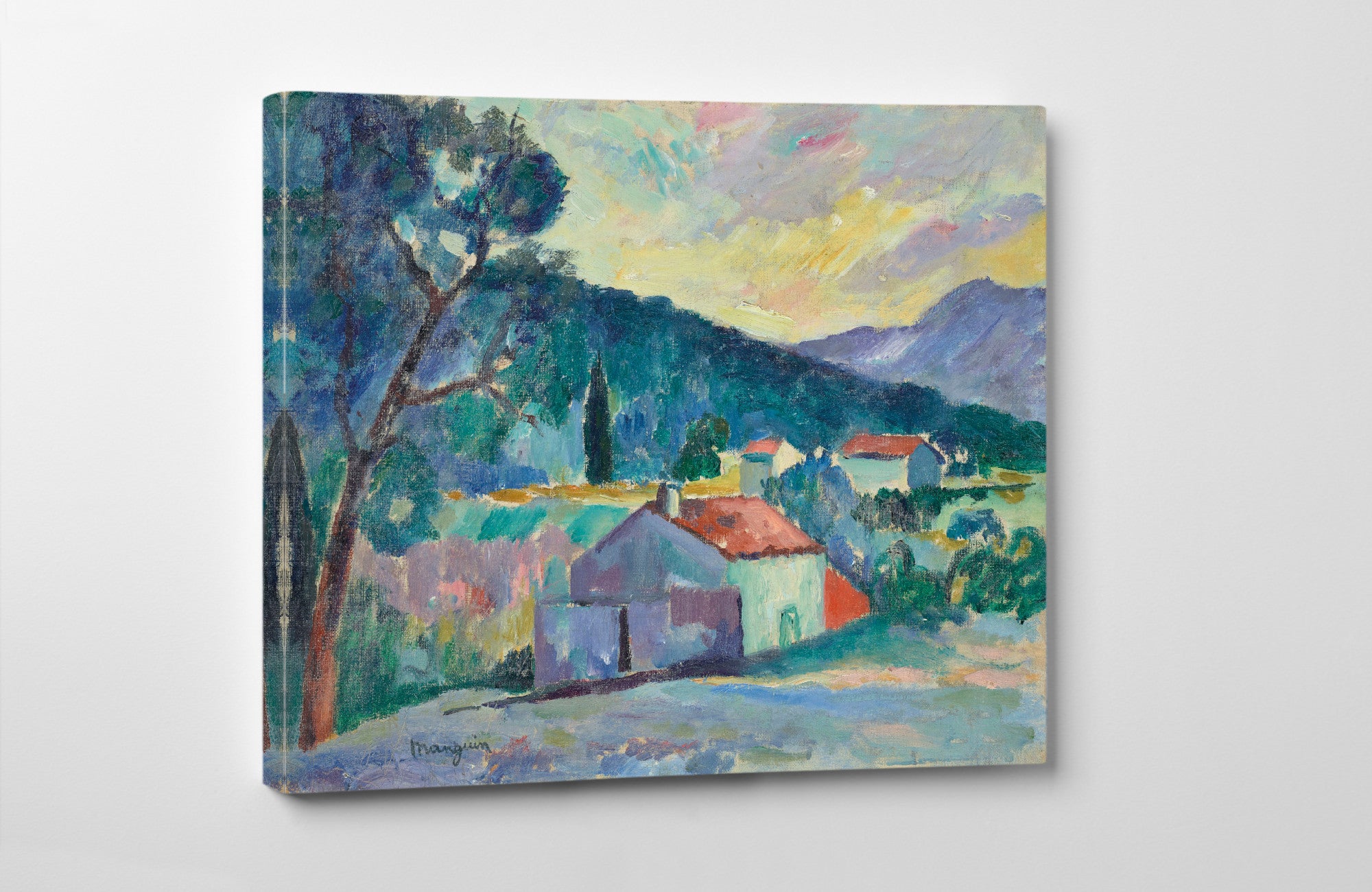 Henri Manguin French Landscape, Le Mas à Saint-Tropez