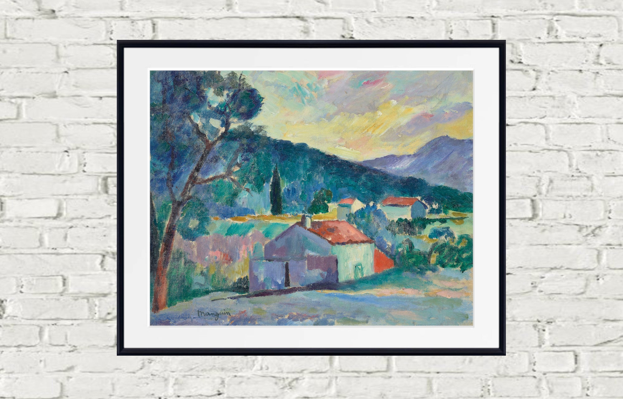 Henri Manguin French Landscape, Le Mas à Saint-Tropez