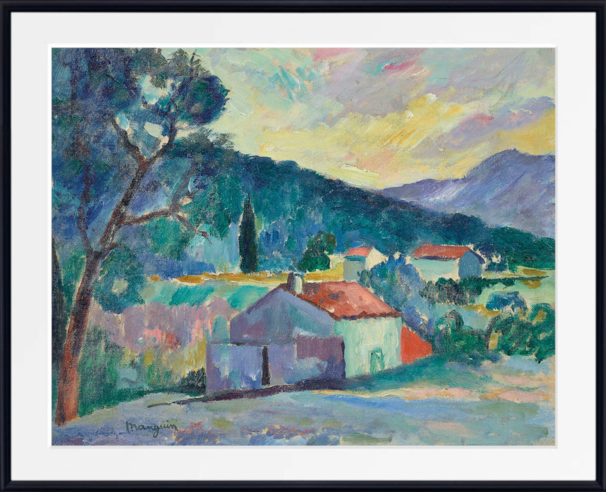 Henri Manguin French Landscape, Le Mas à Saint-Tropez