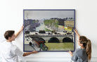 Le Pont Saint-Michel, 1908, Albert Marquet, Paris River Landscape