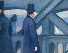 Gustave Caillebotte Fine Art Print : The bridge of Europe, Sketch