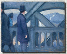 Gustave Caillebotte Fine Art Print : The bridge of Europe, Sketch