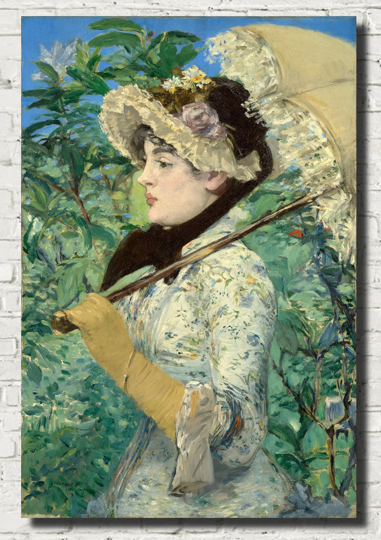 Édouard Manet, French Fine Art Print : Le Printemps (Jeanne Demarsy)