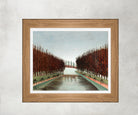 Le Canal, Henri Rousseau Framed Art Print