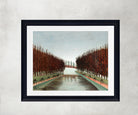 Le Canal, Henri Rousseau Framed Art Print