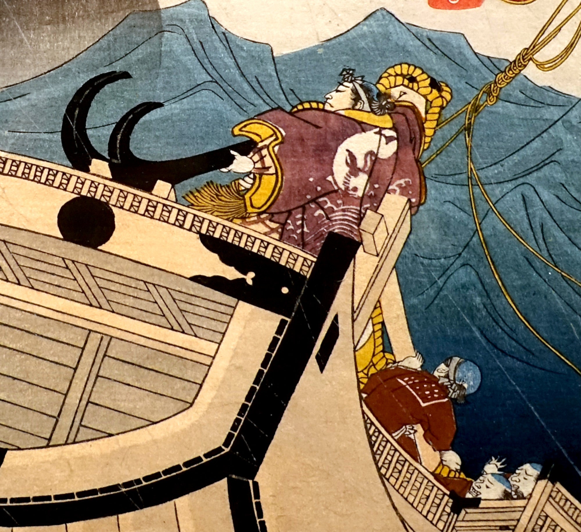 Utagawa Kuniyoshi, Japanese Fine Art Print, Legend of the Seaman Tokuzo