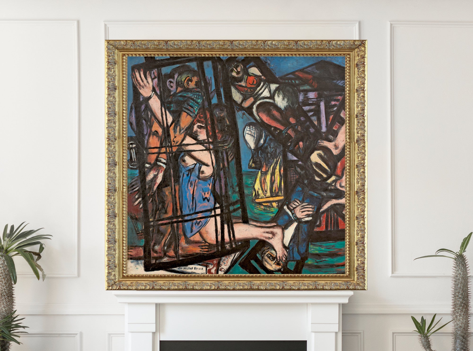 Max Beckmann, The Mill - New Objectivity