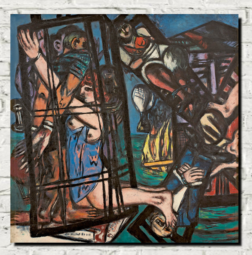 Max Beckmann, The Mill - New Objectivity
