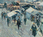 Albert Gleizes Fine Art Print, Le marché d'Abbeville