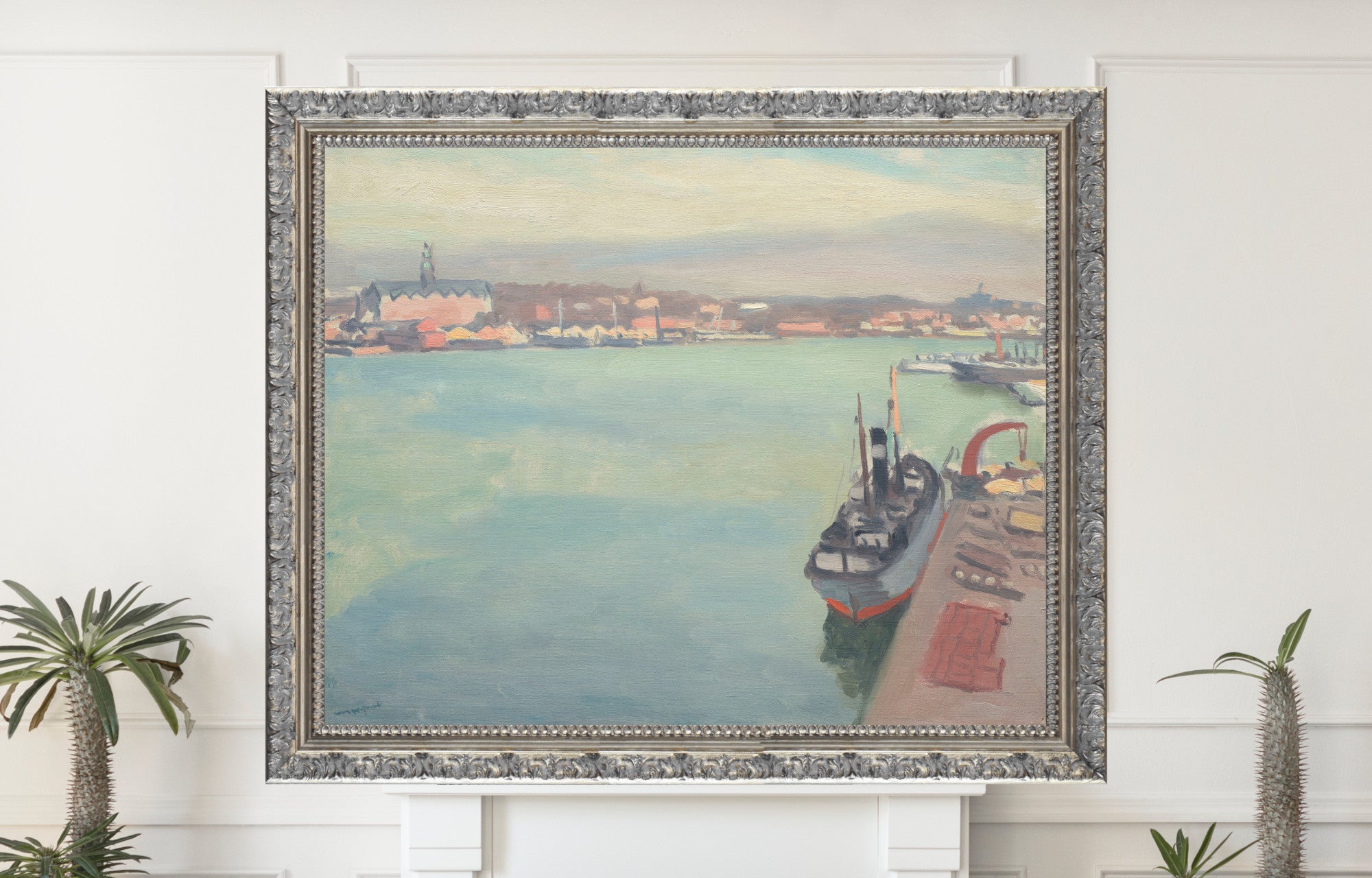 Stockholm harbour, spring morning, Albert Marquet, Sweden Landscape
