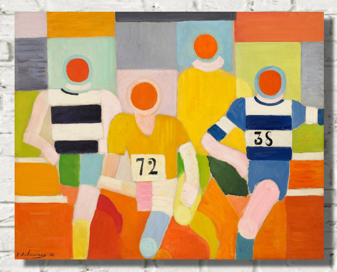 Robert Delaunay, The Runners (Les Coureurs)
