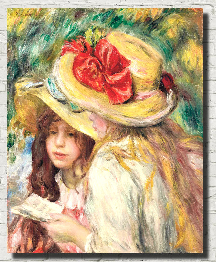 Renoir, Impressionist Fine Art Print, The Two Sisters