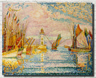 Paul Signac Fine Art Print, Lighthouse at Groix