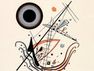 Blue Lithograph, Wassily Kandinsky Abstract Fine Art Print