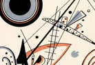 Blue Lithograph, Wassily Kandinsky Abstract Fine Art Print
