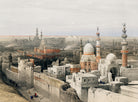 Looking west in Cairo, David Roberts Fine Art Print