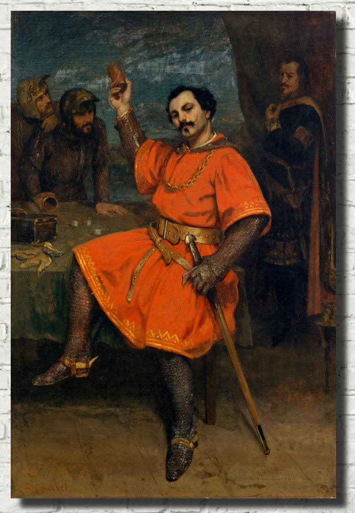 Gustave Courbet Fine Art Print, Louis Guéymard as Robert le Diable