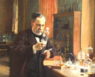 Albert Edefelt Fibe Art print, Louis Pasteur Portrait