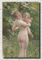 Heinrich Lossow Fine Art Print, Love Whispers