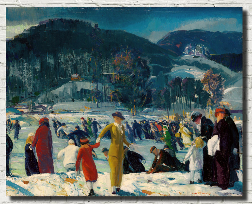 George Bellows Fine Art Print, Love of Winter