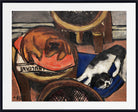 Max Beckmann, Majong and Chilly (Dogs) (1930)- New Objectivity