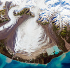 Photographic Art Print, Malaspina Glacier, Alaska