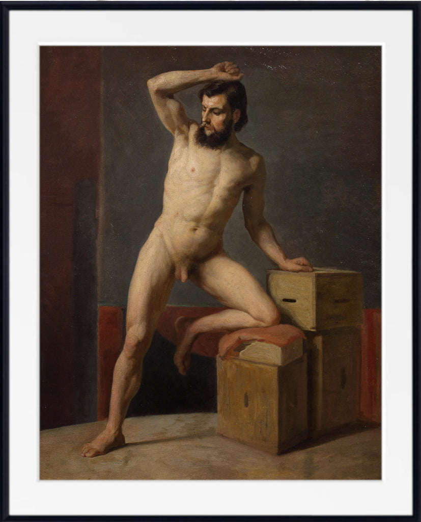 Gustav Klimt, Male Nude