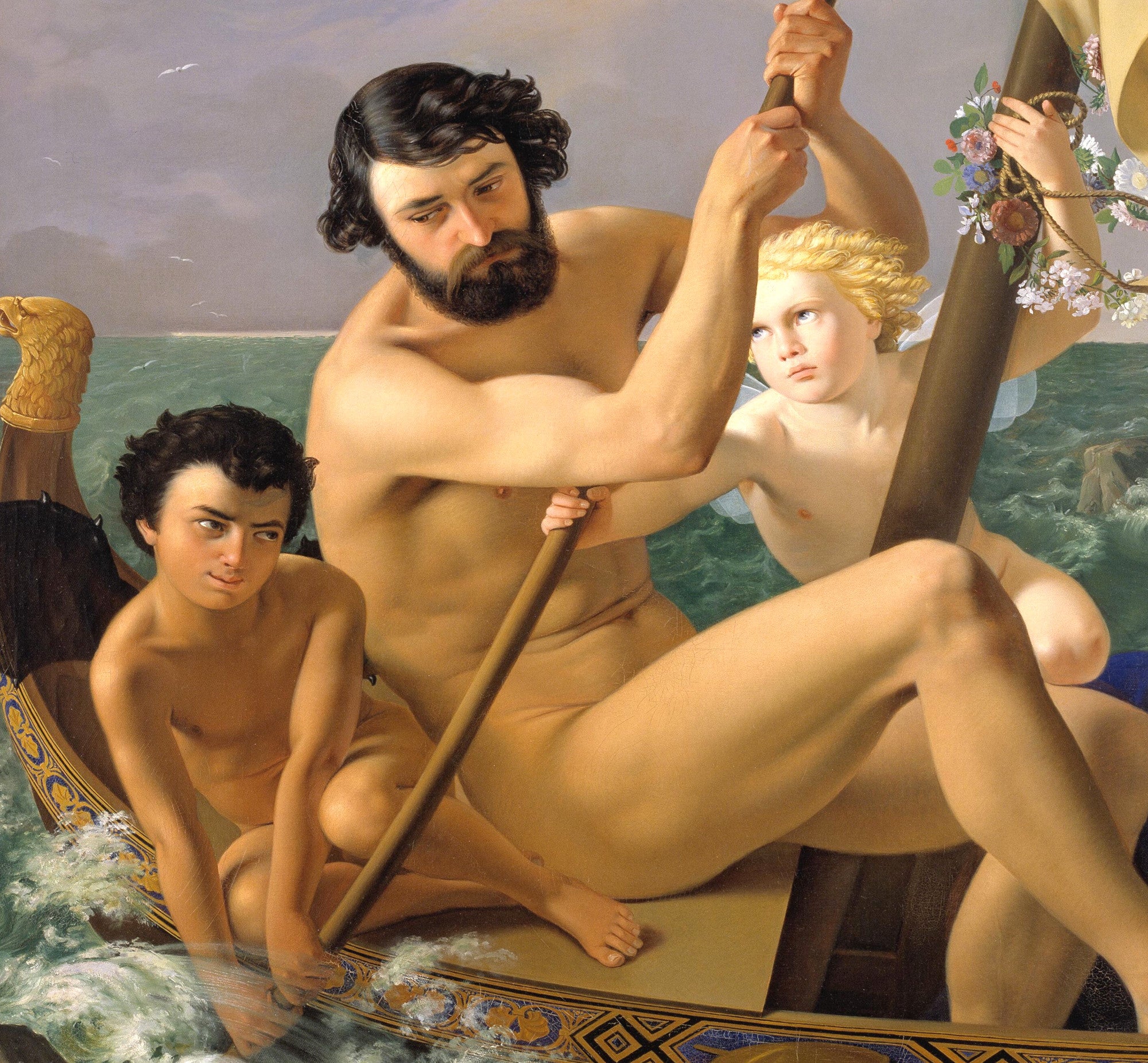 Ditlev Blunck Fine Art Print : Manhood, The Four Ages of Man